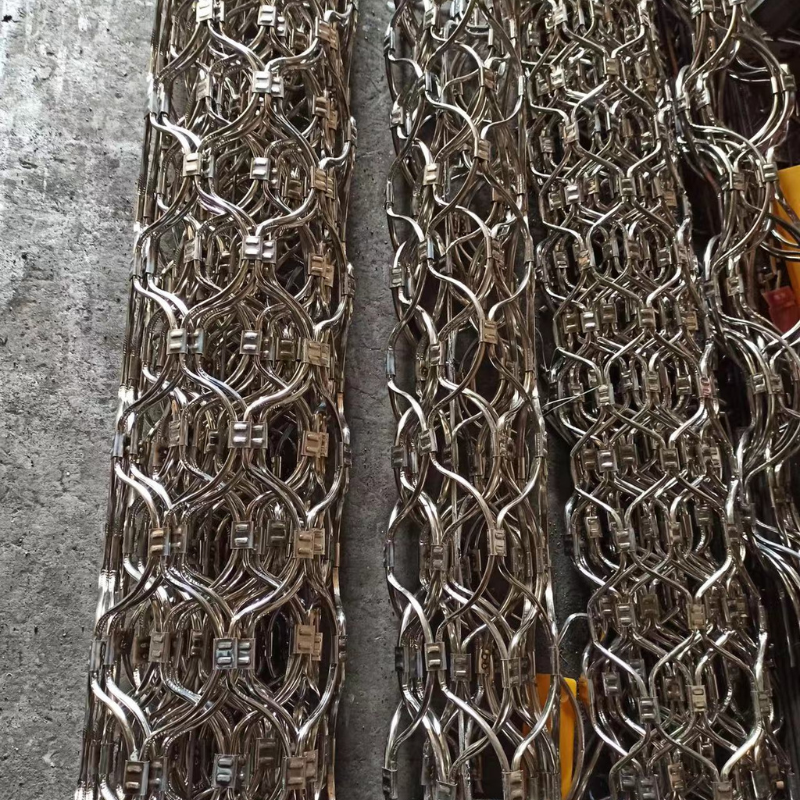 Steel Grill Wire Security Mesh Rolling Shutter Door