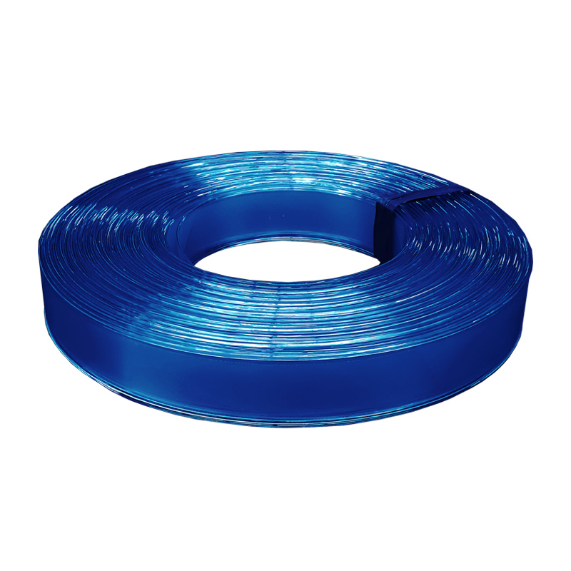 UV resistant  Sunshade Blue Colored Transparent PC rolling shutter slats​ 