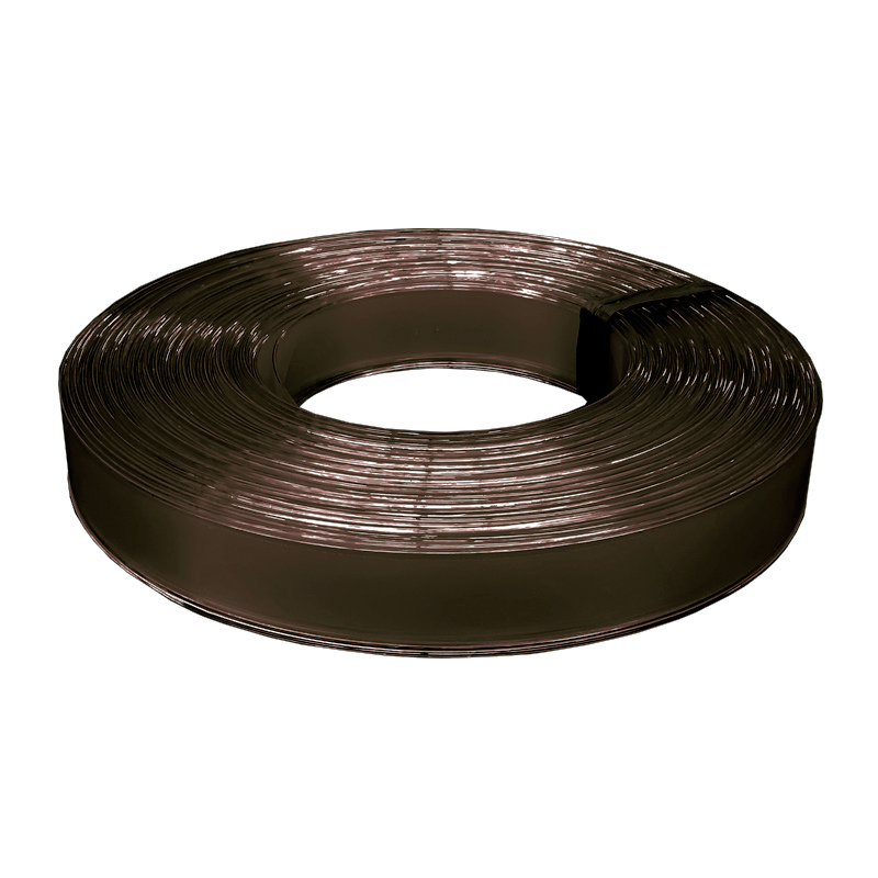 Colored Sunscreen Roller Shutter  Polycarbonate Slat  Dark brown