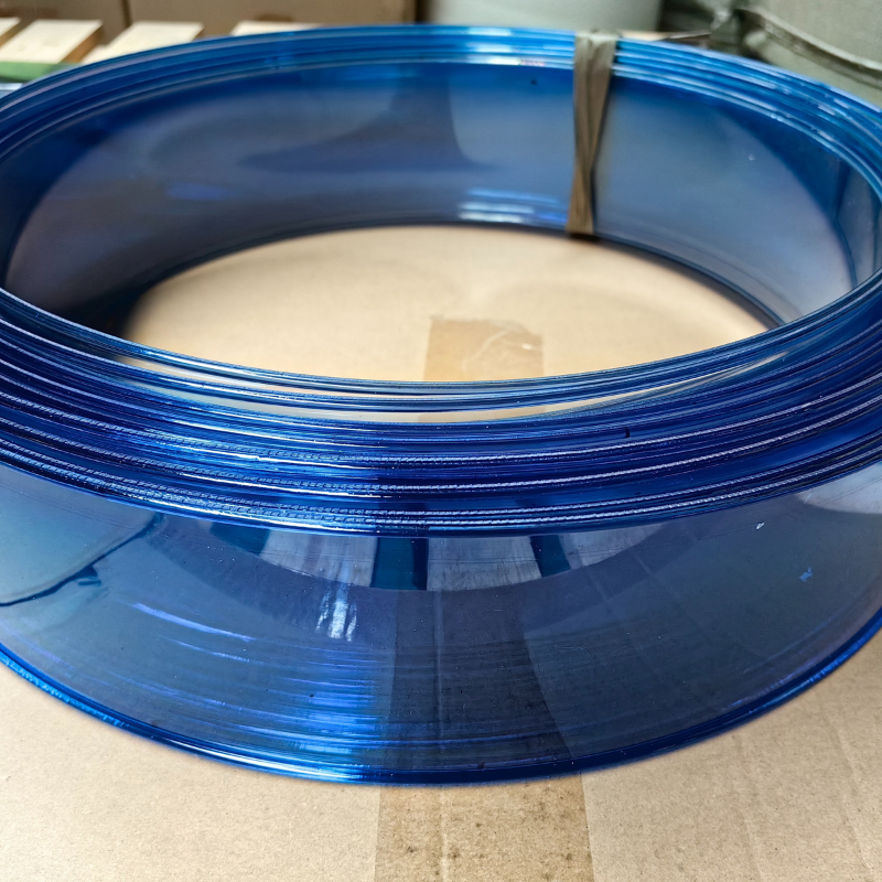 UV resistant  Sunshade Blue Colored Transparent PC rolling shutter slats​ 