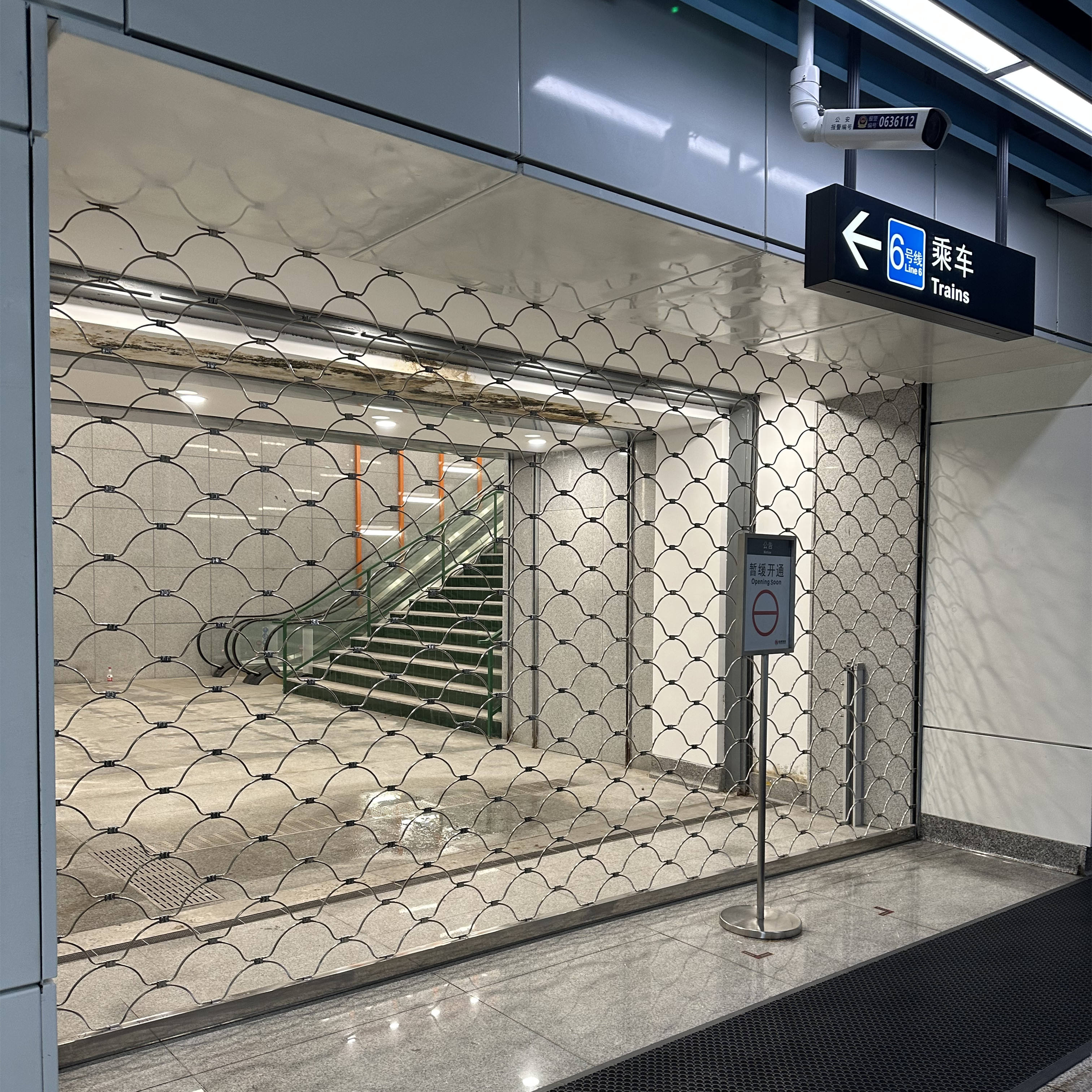 Steel Grill Wire Security Mesh Rolling Shutter Door