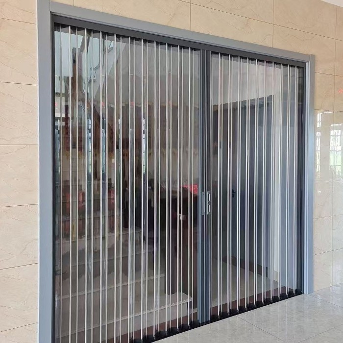 Clear Multifold Accordion Door