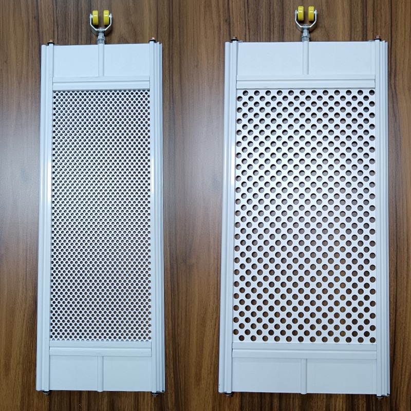 Commercial Security Aluminum Perforated Folding Door​ 