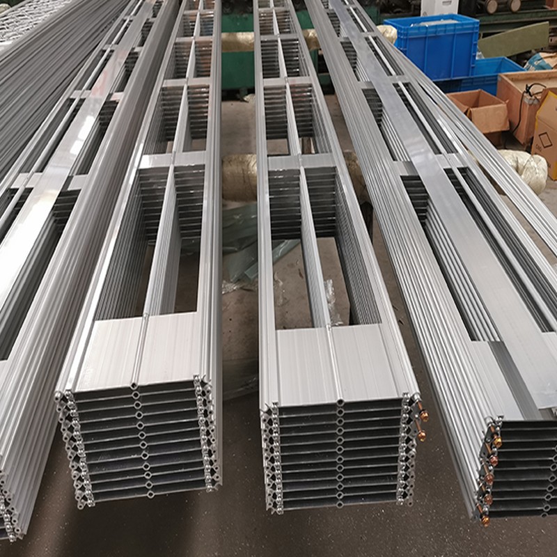  Shopfront Aluminum Sliding  Folding  Door Security Grill Gate