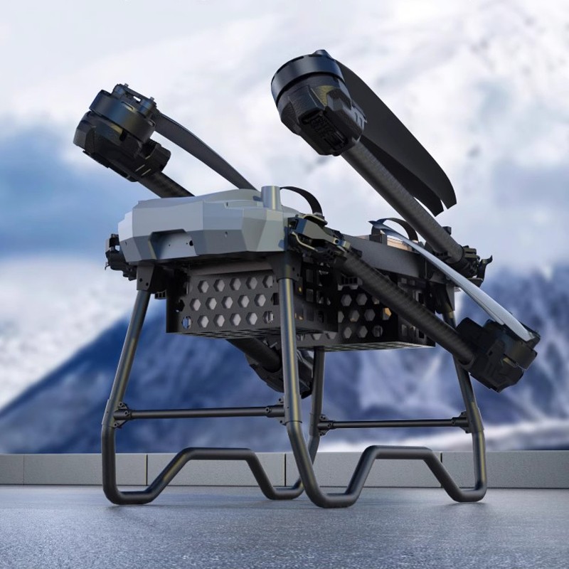 Launch drone network for medical logistics