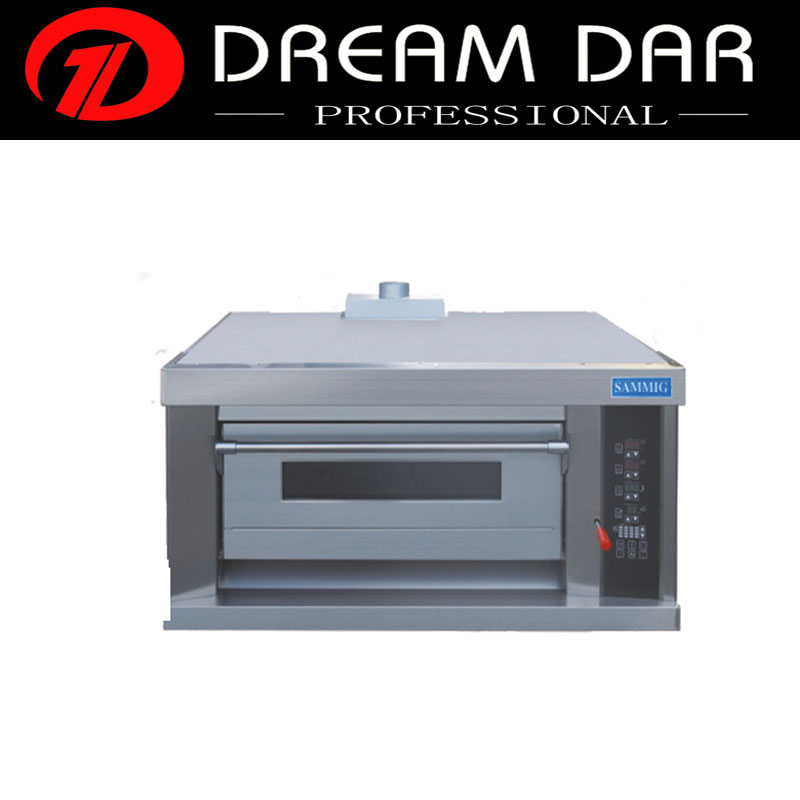 High Quality Single deck Electric baking bread pizza oven