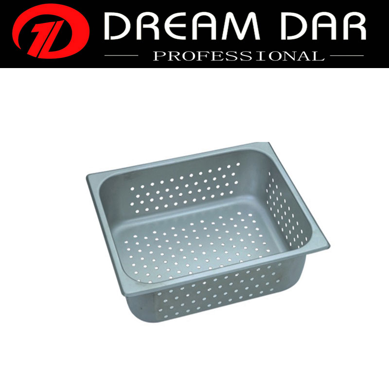 High Quality Stainless Steel Hole-Punch Food Container GN Pan For Hotel & Restaurant
