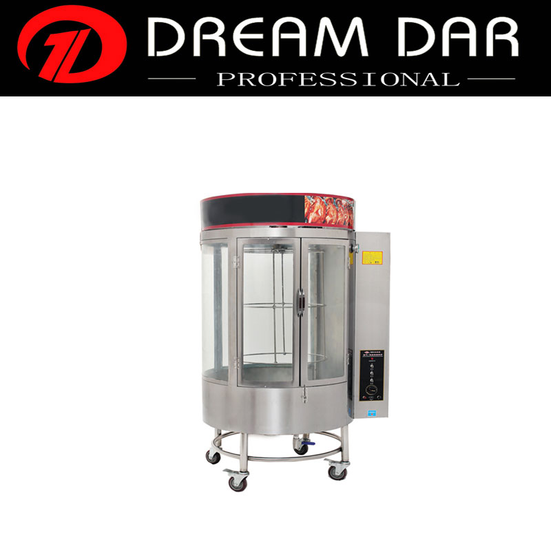High Quality gas rotisserie chicken automatic duck roasting oven