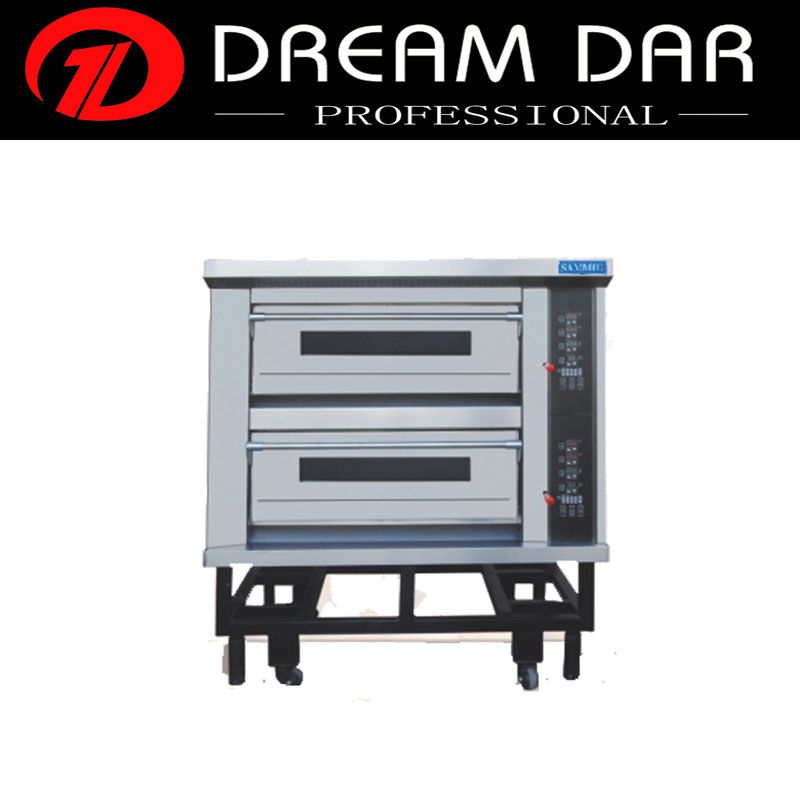 High Quality Single 2layer 4tray Electric baking bread pizza oven