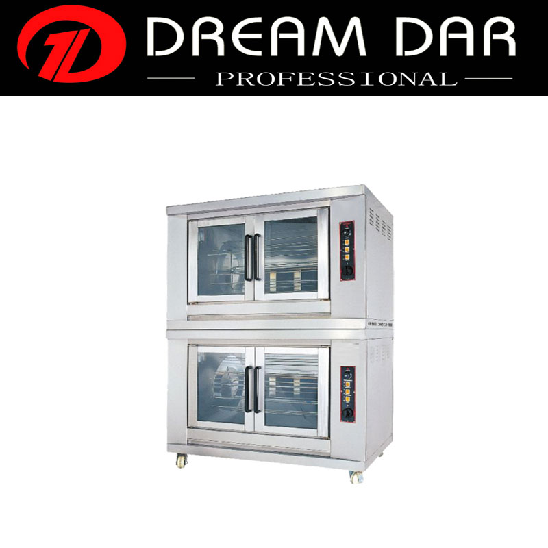 High Quality double layer Stack rotation gas Rotisserie Chicken Grill oven