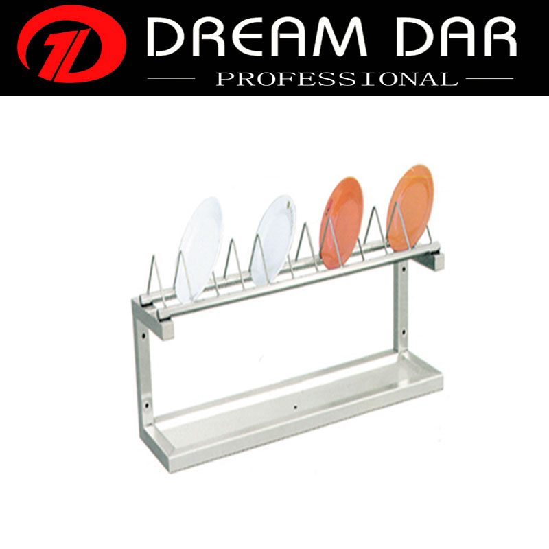 Stainless steel kitchen Hang up wall dish shelf