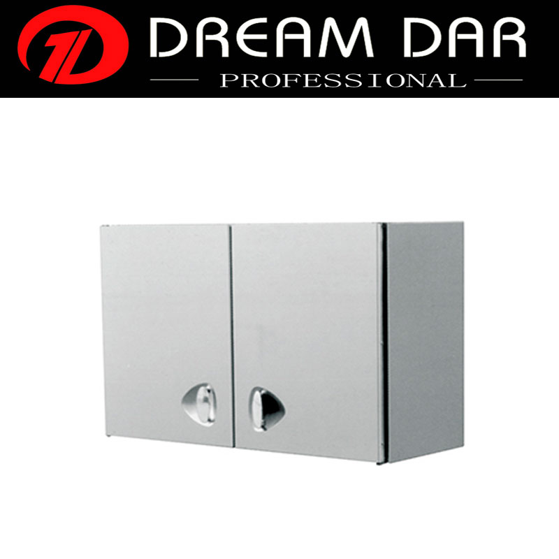 Restaurant Hot Stainless Steel Kitchen Wall Hanging Cabinet With Open Doors