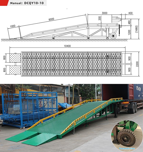 Heavy-Duty Hydraulic Dock Ramp — Boost Warehouse Efficiency and Safety