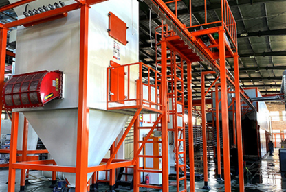 Xinyue Coatings Powder CoatingLine Exported to Saudi Arabia