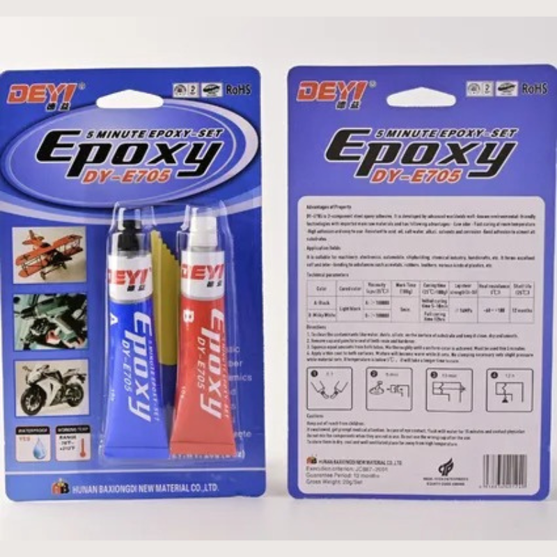 Epoxy Resin AB Glue Steel Epoxy Adhesive For Heat Resistant Metal Bonding