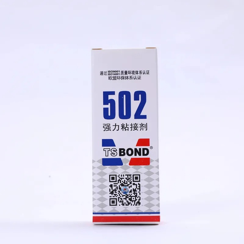 Instant Adhesion Solutions Clear 502 Super Glue ISO SGS ROHS MSDS Certified Adhesive