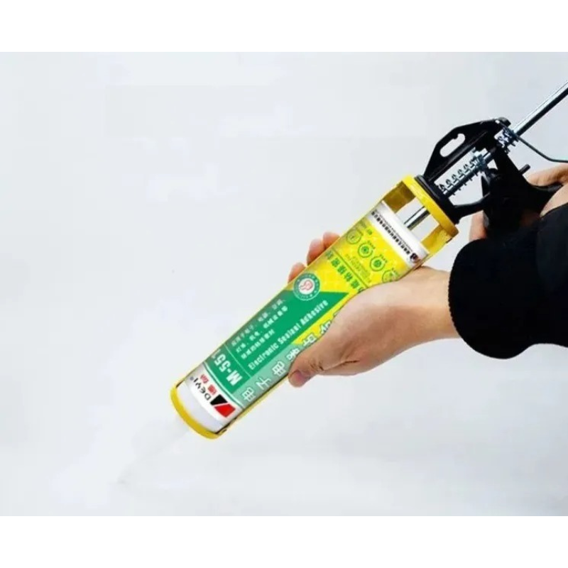 Black And Clear PVC Electronic Sealant Adhesive Professional Grade