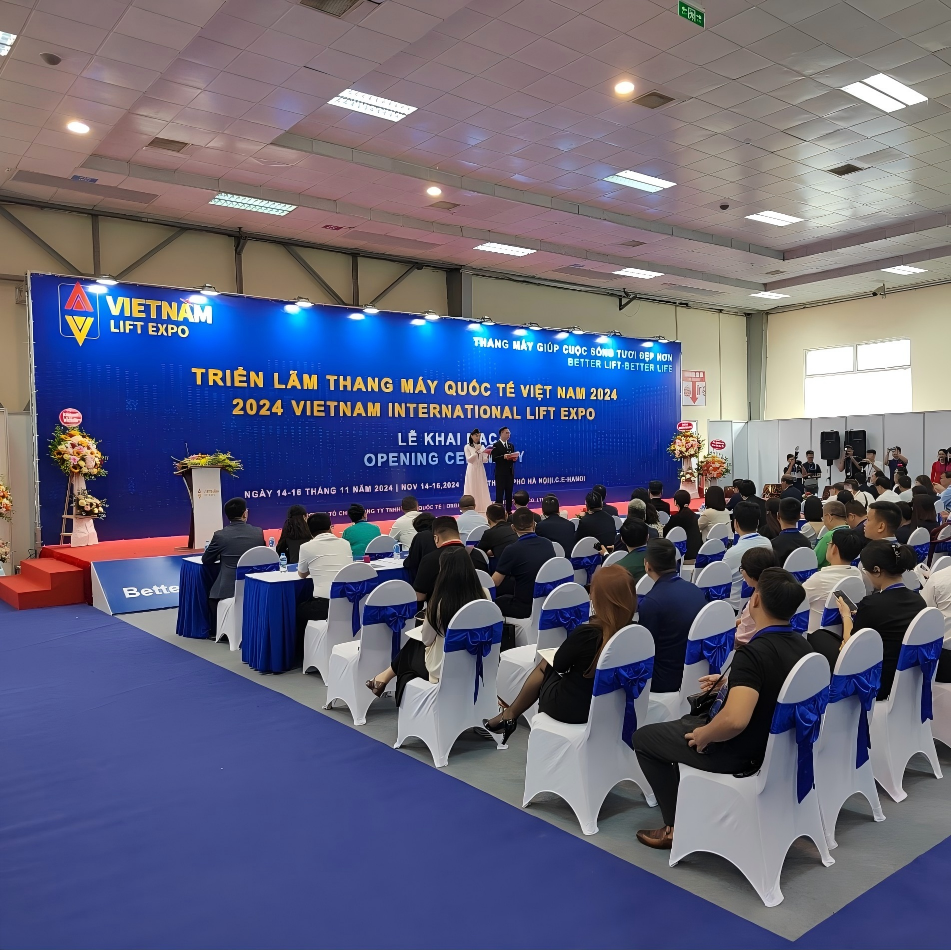 Glarie Elevator Showcases at Hanoi Elevator Components Exhibition, Serving Local Customers with Customized Solutions