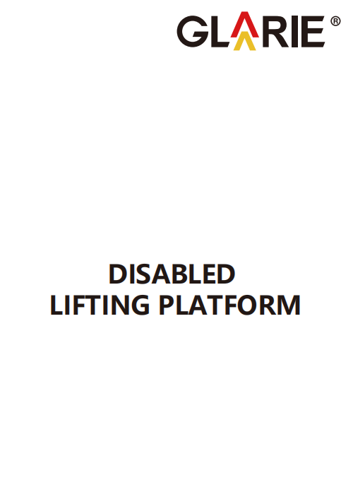 Disabled lifting platform