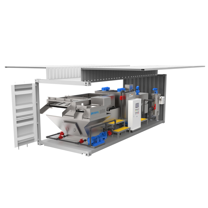 KRD Type Mobile Solid/Liquid Separation System
