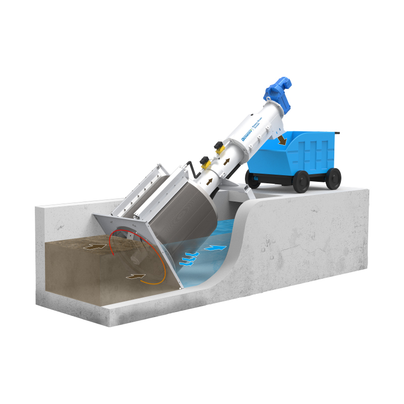 Rotary Drum Screen (Bar Screen)