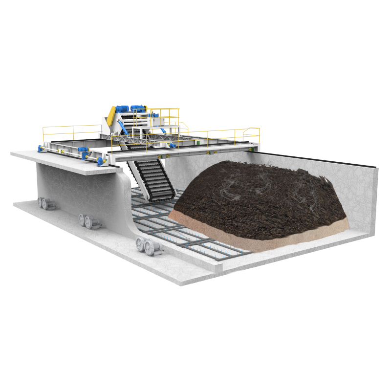 Gangnan Chain Plate Type Compost System