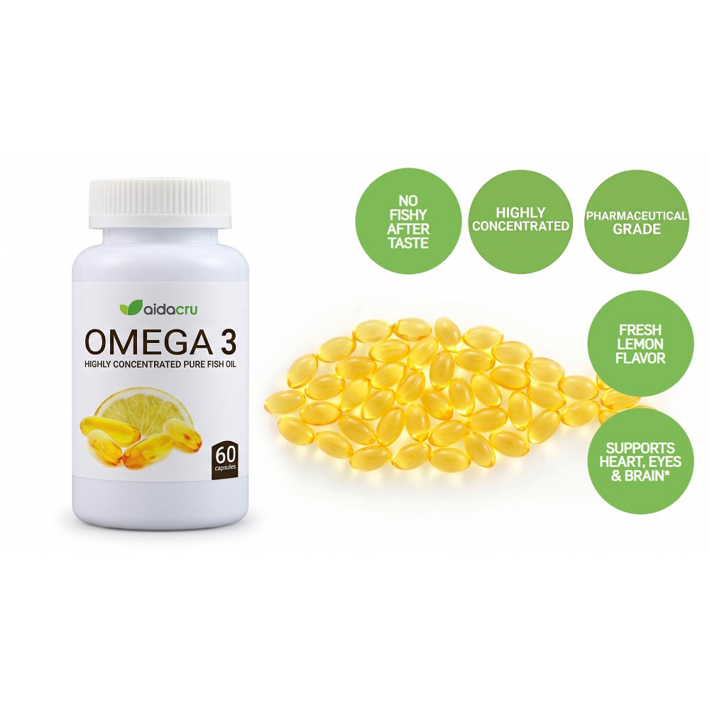 Fish Oil (Omega-3 EPA/DHA) Aidacru