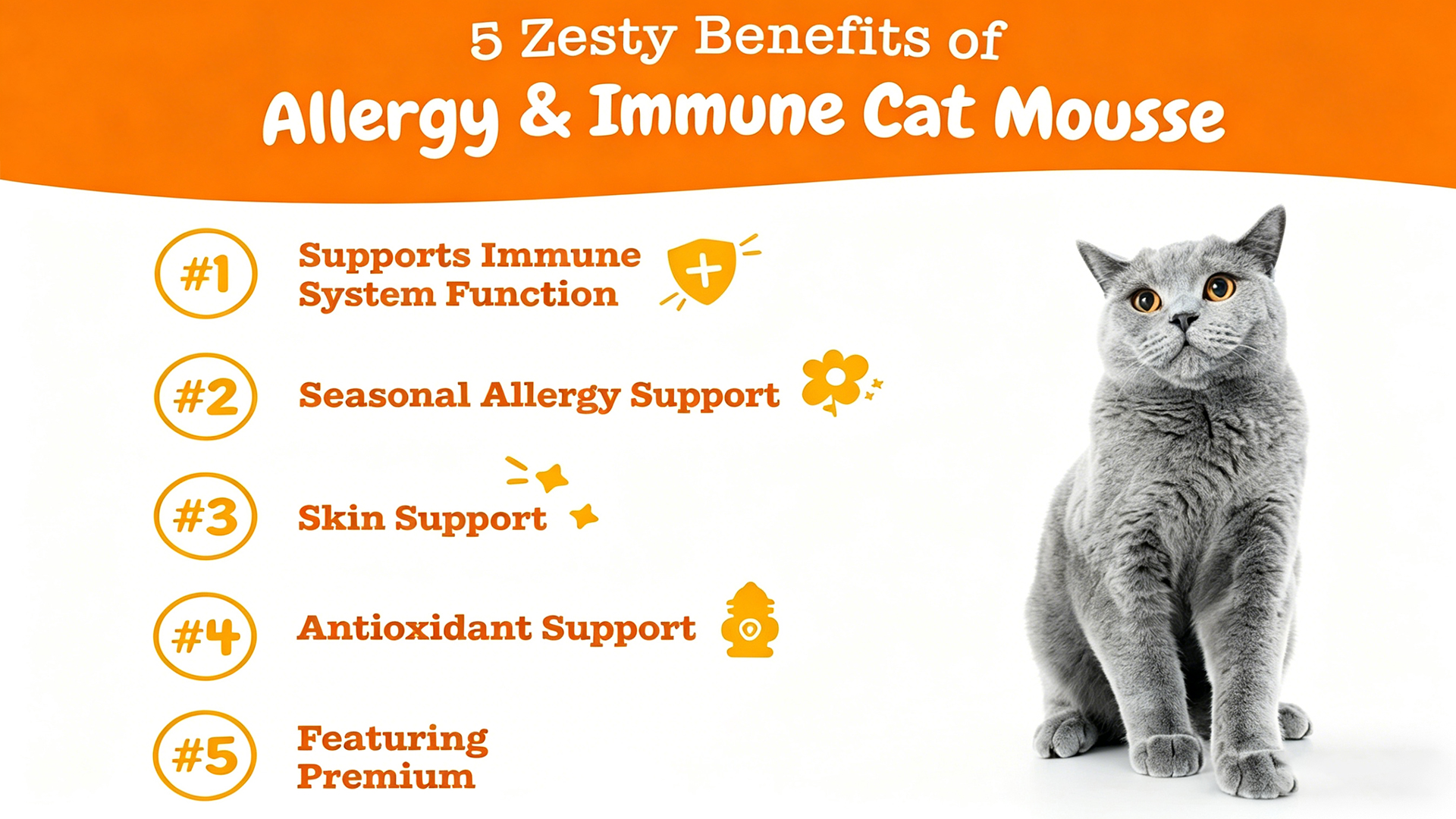 Allergy & Immune Cat Mousse product image