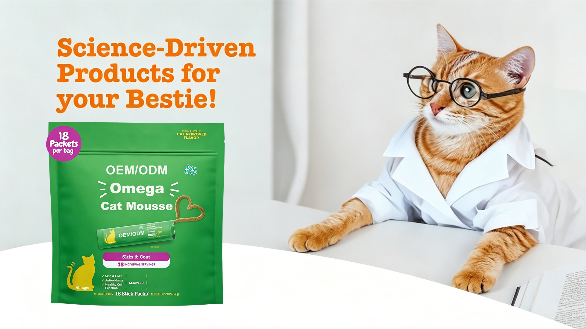 Omega-3 Cat Mousse detail image 4