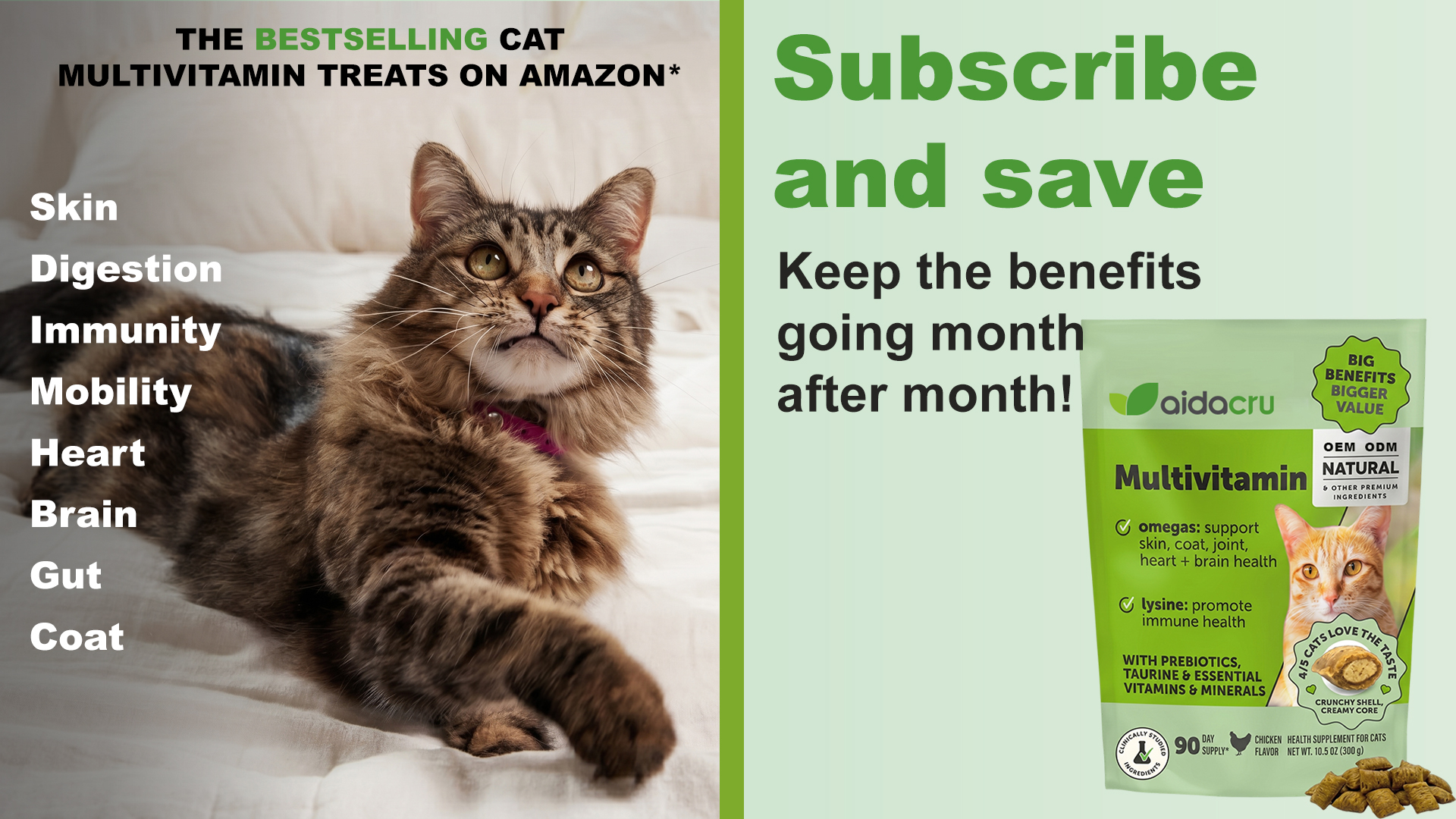 10-in-1 Complete Cat Multivitamin Chews product image