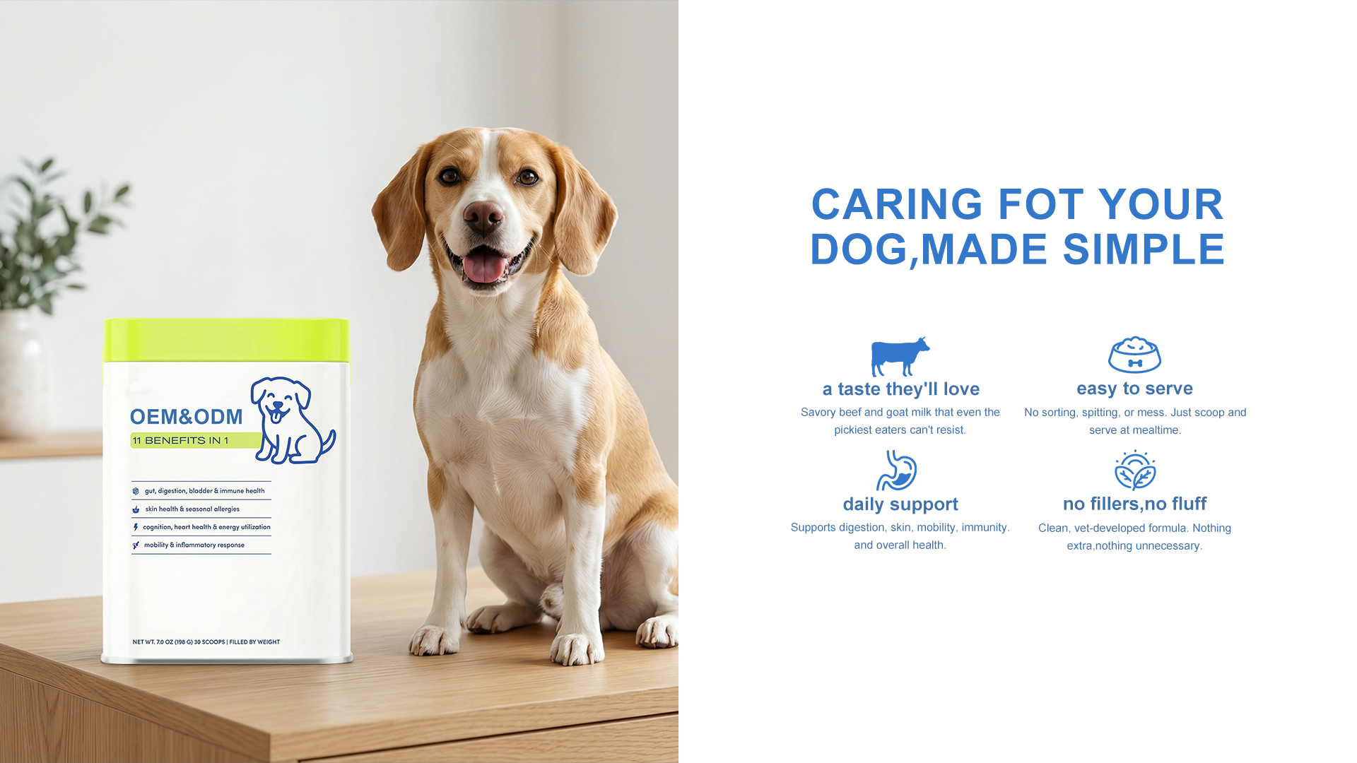 11-in-1 Dog Multivitamin Powder product image