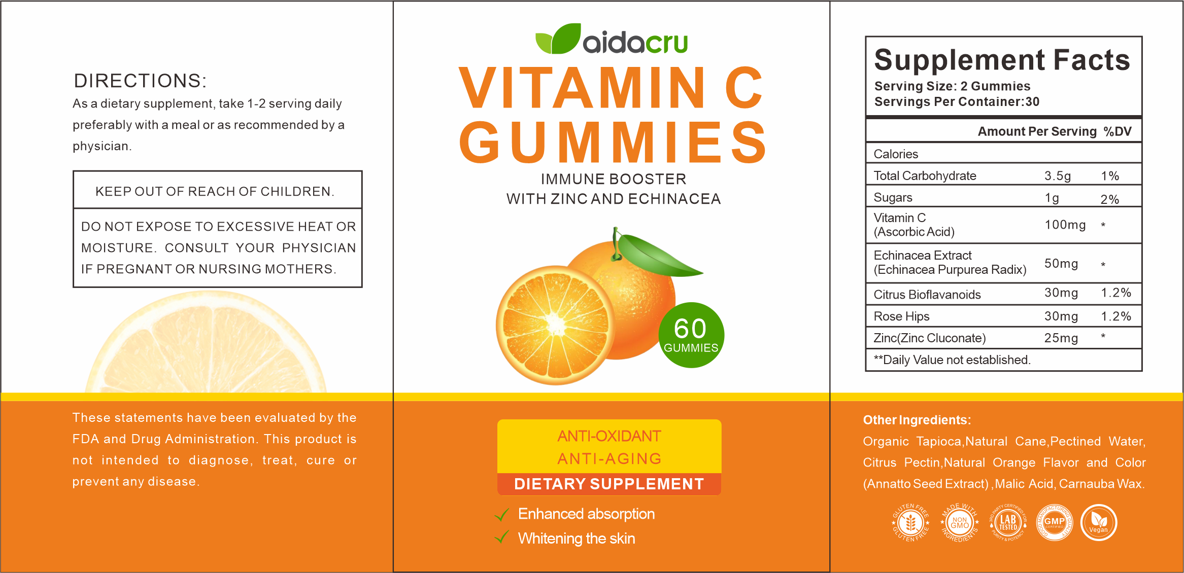 Vitamin C gummies C product image