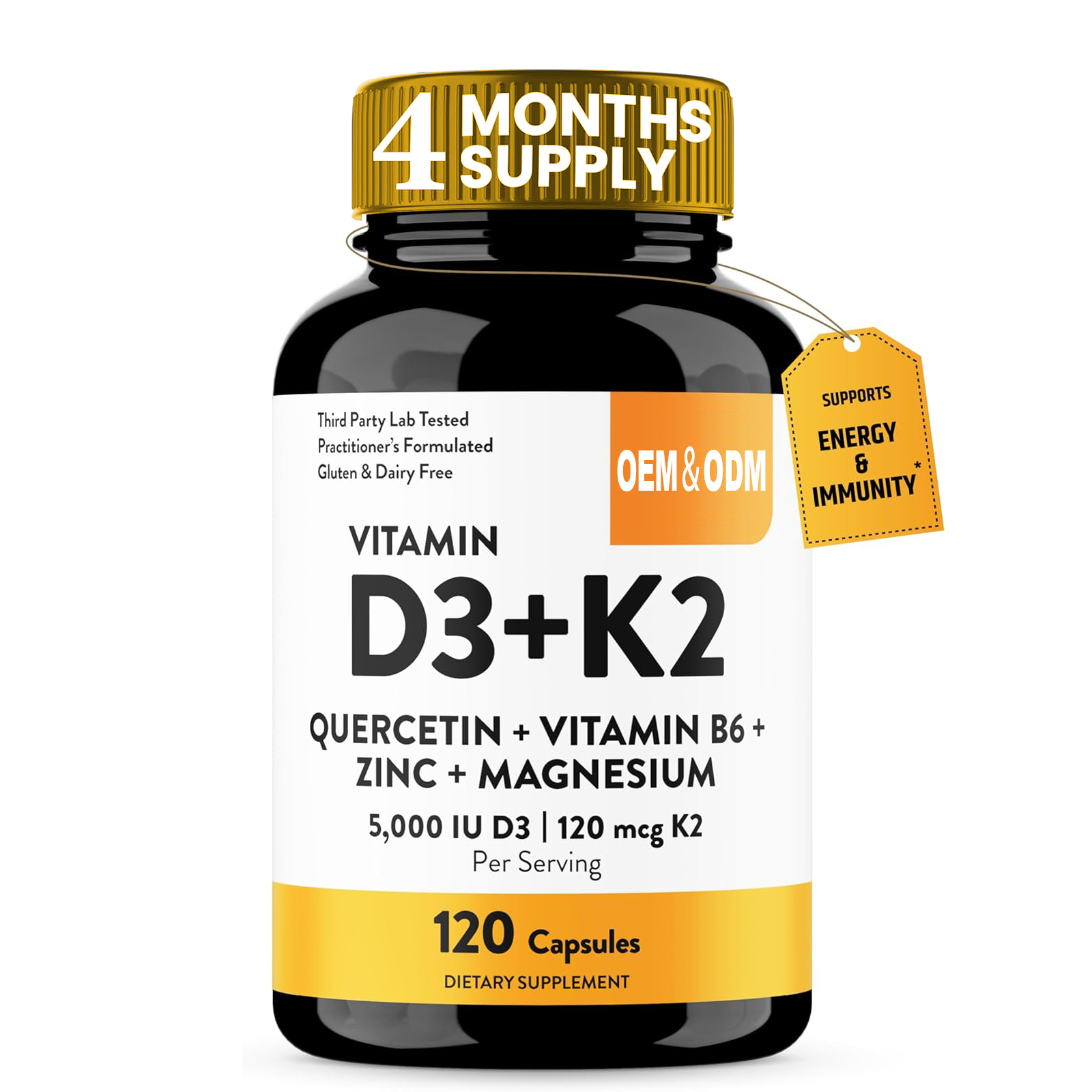 Vitamin D3 Plus K2 product image