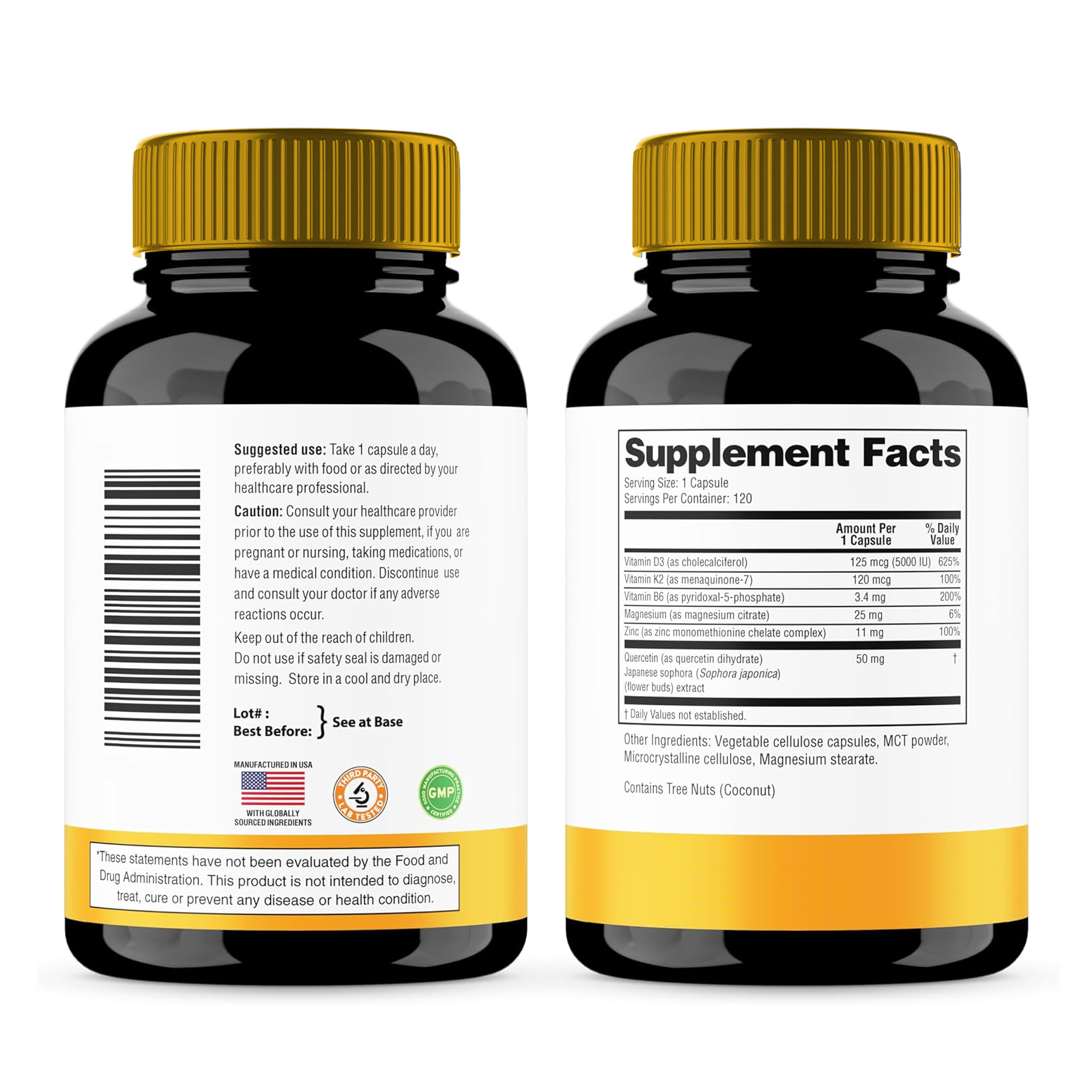Vitamin D3 Plus K2 product image
