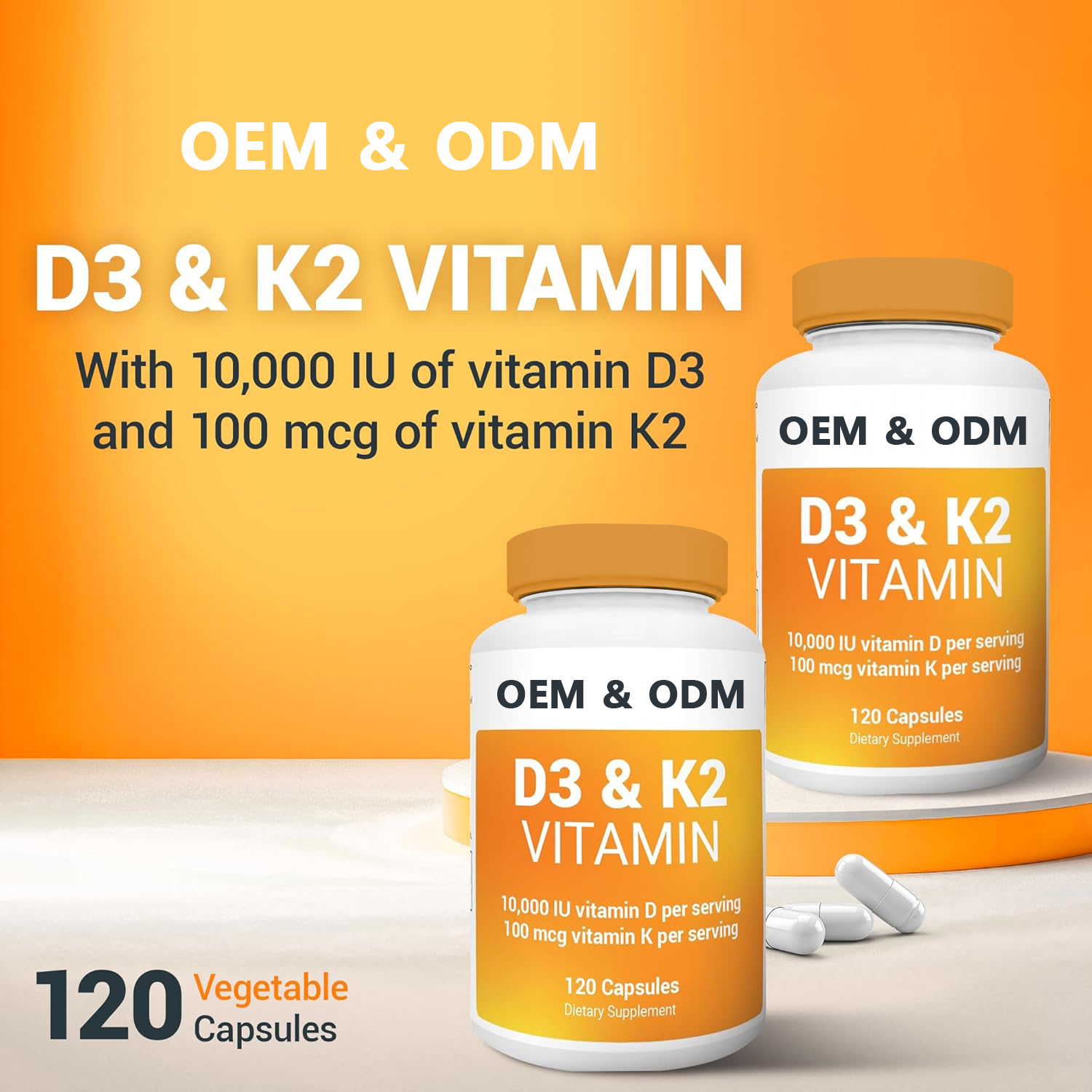 Vitamin D3 Plus K2 Variant 2 product image