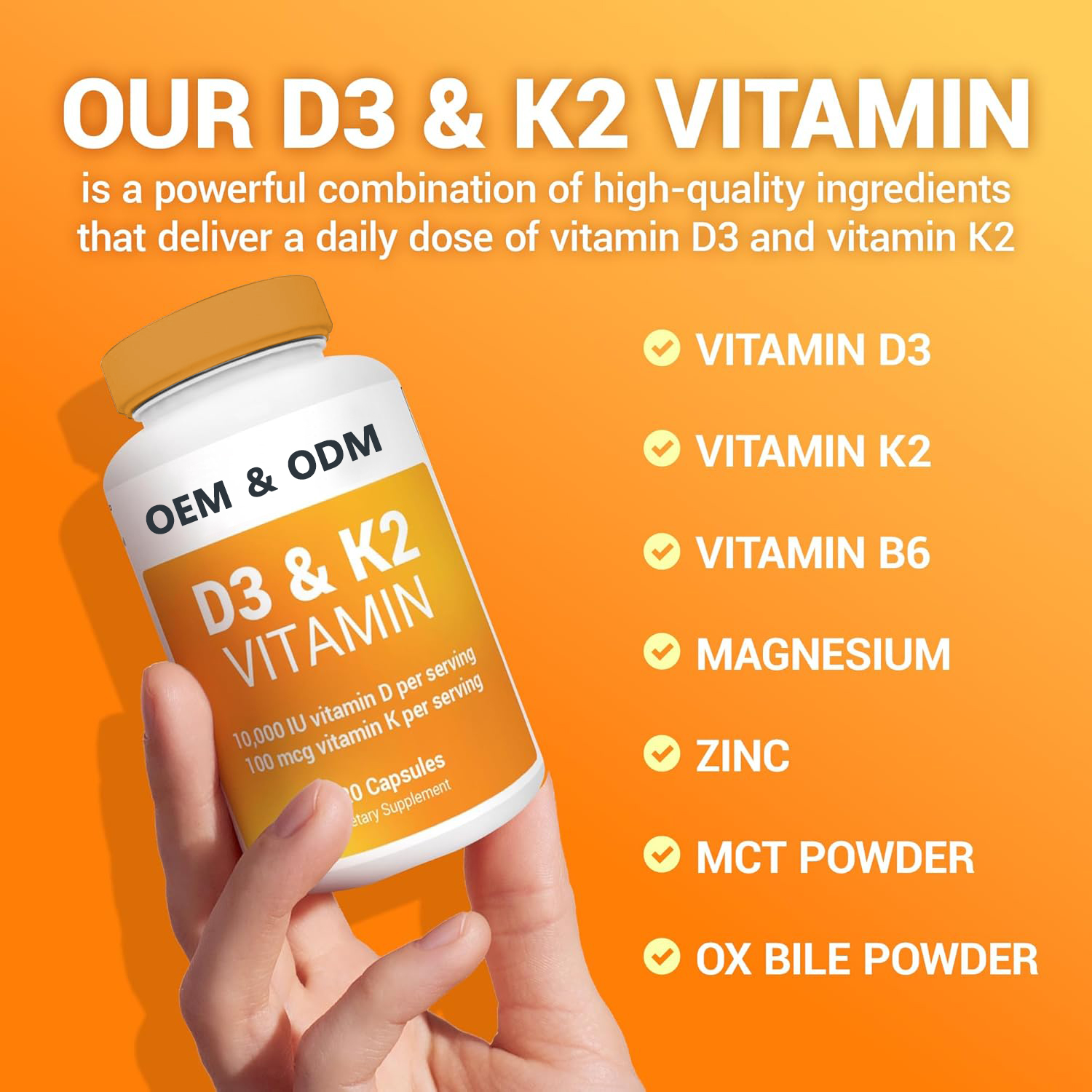 Vitamin D3 Plus K2 Variant 2 product image