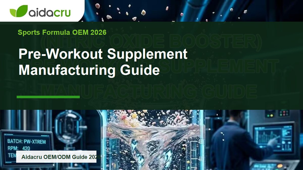 Pre-Workout Supplement Manufacturing Guide cover image