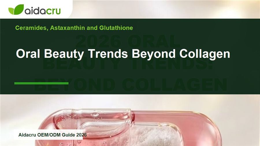 Ceramides, Astaxanthin and Glutathione: Oral Beauty Ingredients Beyond Collagen in 2026 compressed cover image