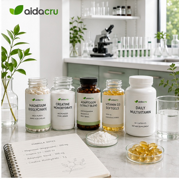 Perimenopause Supplement Manufacturer Guide 2026: Magnesium, Creatine, Adaptogens and Women's Wellness Formulas square cover