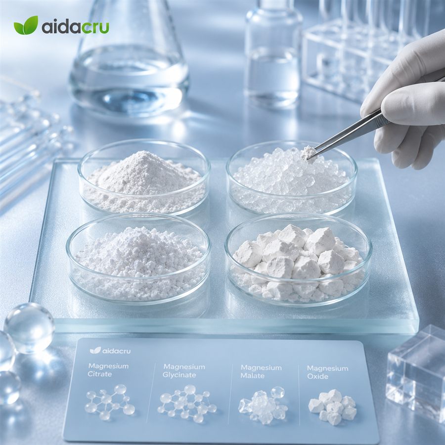 Magnesium Forms Comparison Guide 2026: Glycinate vs Malate vs L-Threonate vs Oxide square cover