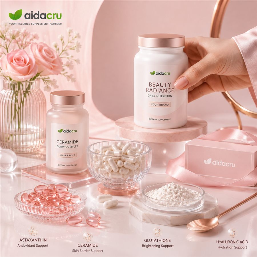 Ceramides, Astaxanthin and Glutathione: Oral Beauty Ingredients Beyond Collagen in 2026 square cover