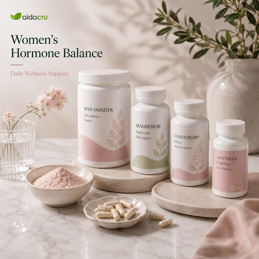Women's hormone balance supplement cover