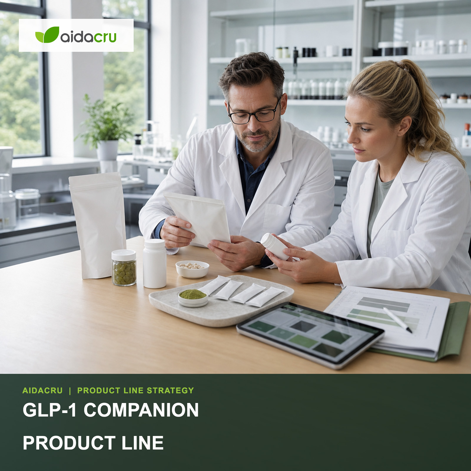 GLP-1 companion nutrition product line planning