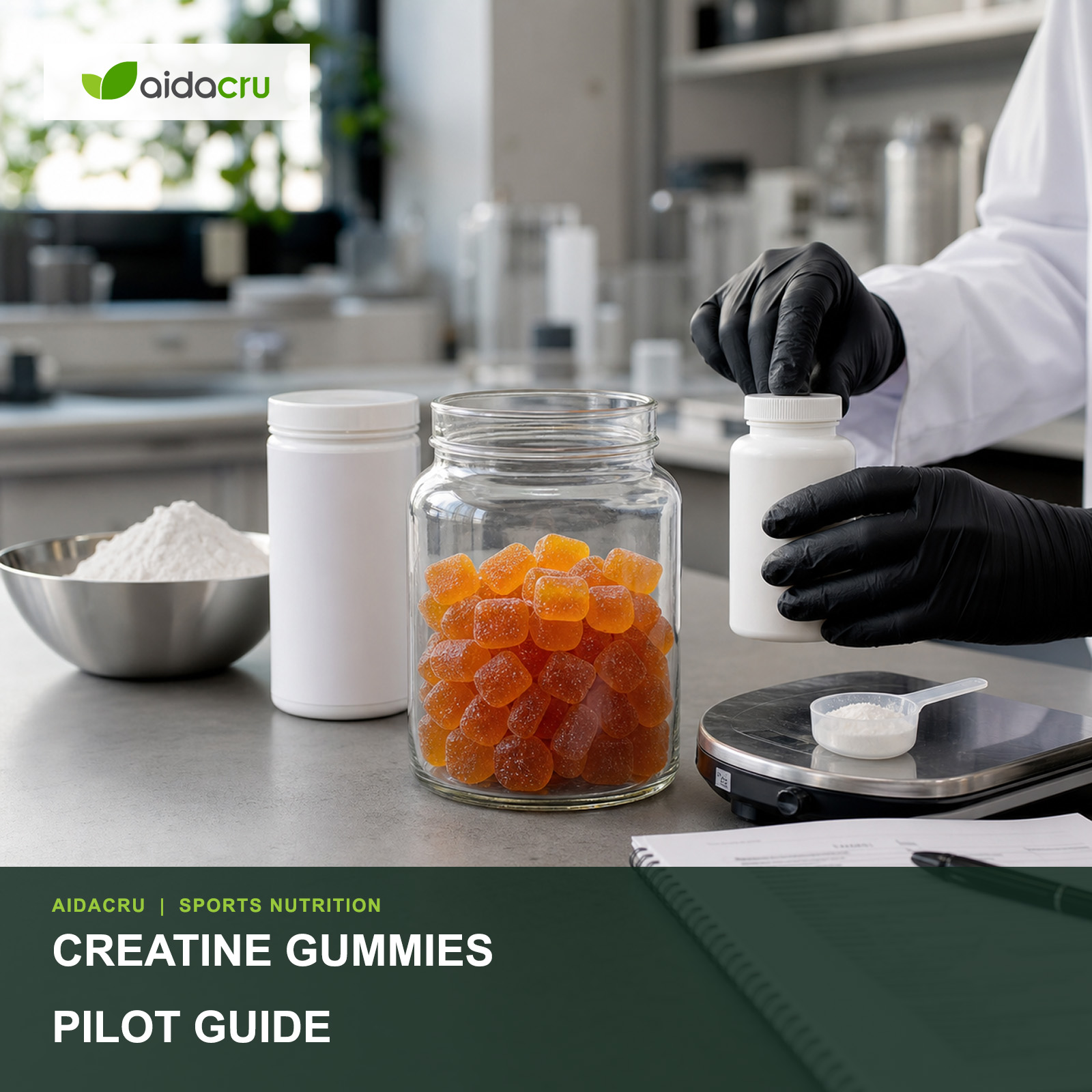 Creatine gummies pilot guide for new supplement brands