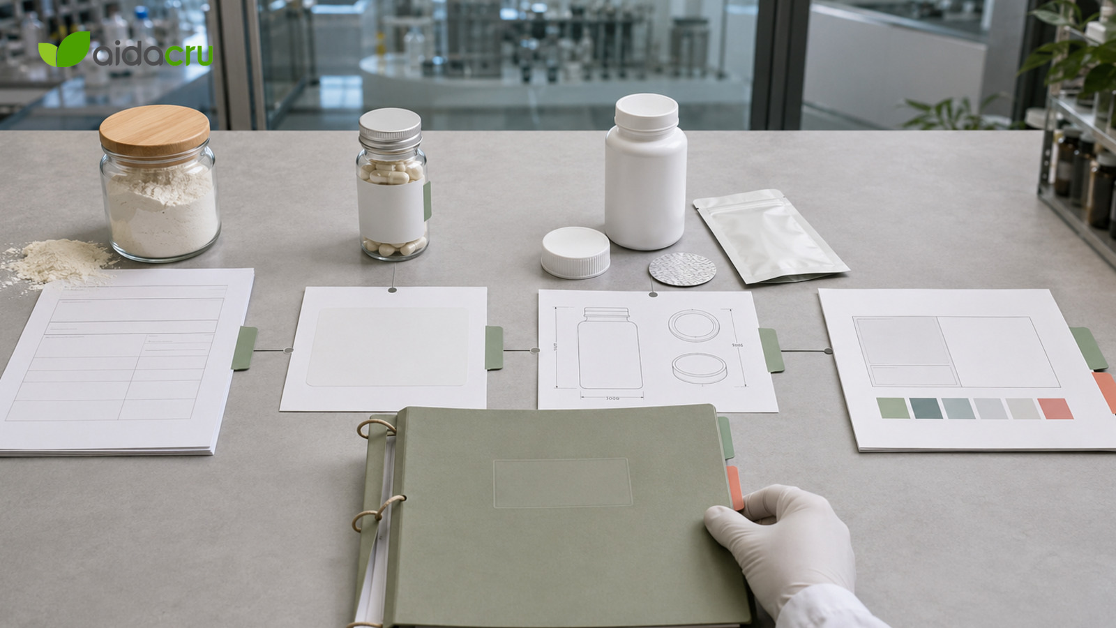 Supplement formula packaging and artwork version control
