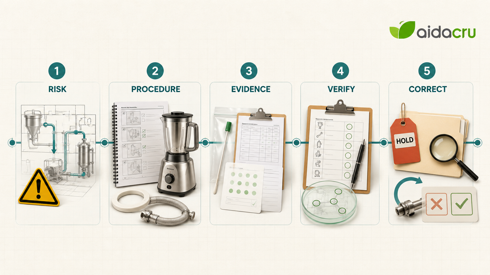 Allergen cleaning effectiveness and routine verification workflow