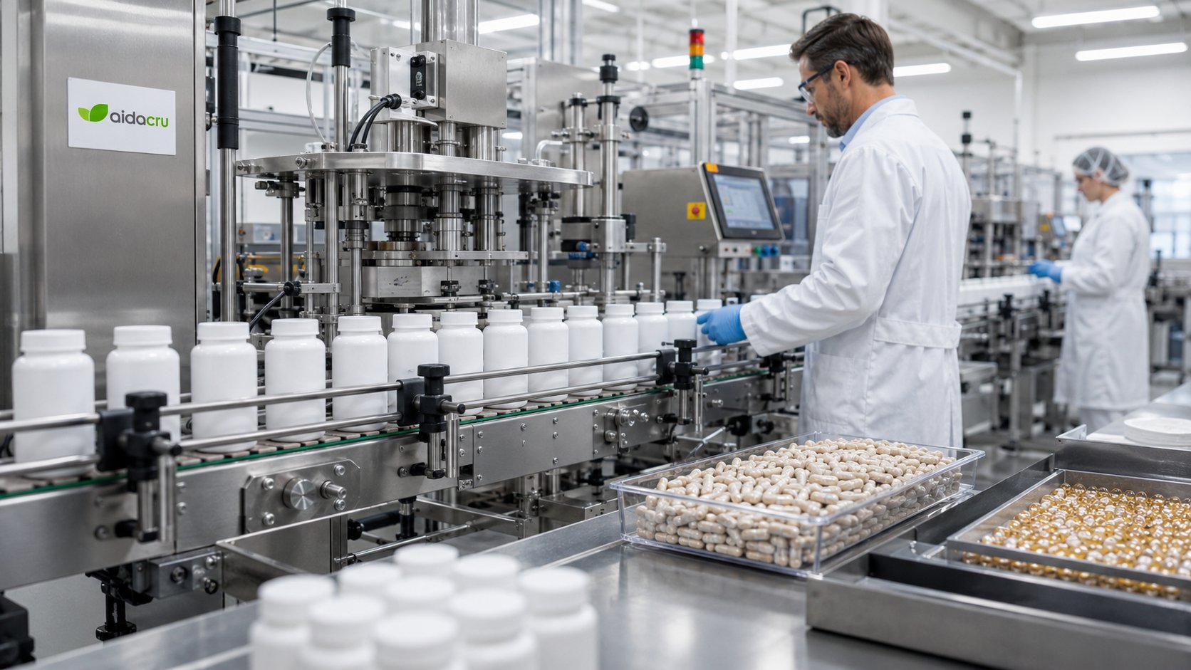 Supplement production line review for capsule gummy powder and liquid manufacturing feasibility