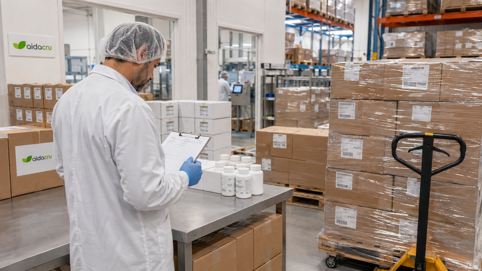 Supplement manufacturing documentation and finished goods review before release