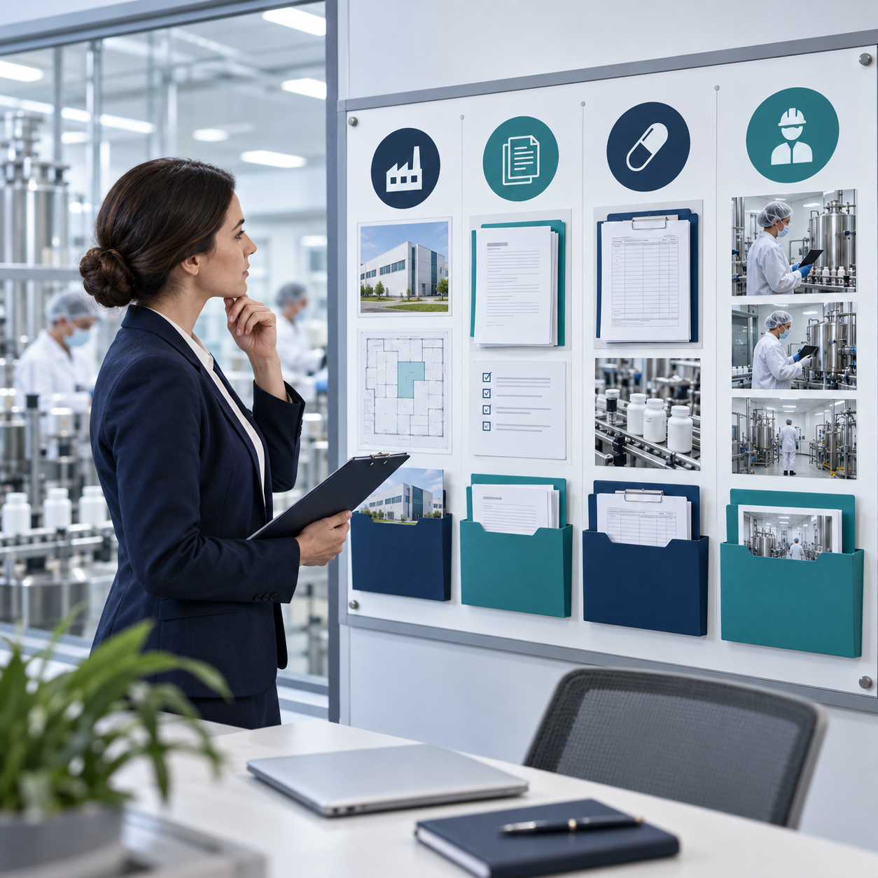 Evidence hierarchy used to qualify a dietary supplement contract manufacturer.