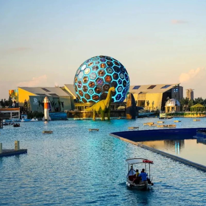 The Spherical LED Display: Redefining Creative Visual Experiences